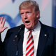 Donald Trump at the Values Voter Summit in Washington D.C. Image via AP.